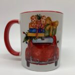 Kerstbeker aan beide zijde bedrukt - Afbeelding 2