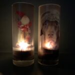 Glas als waxinelichtje