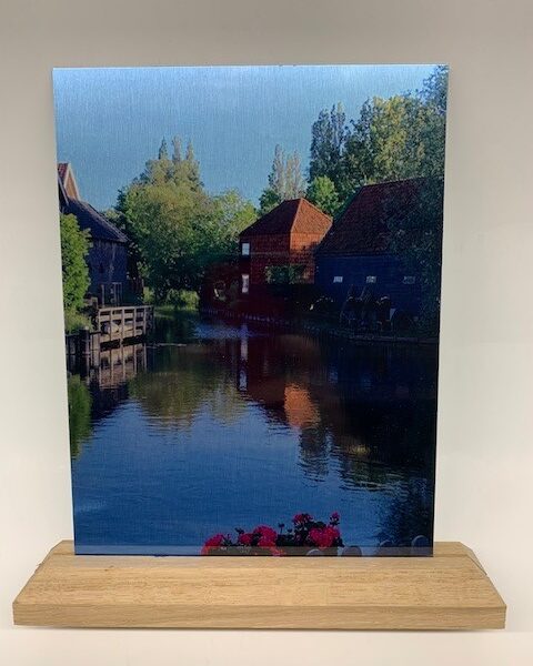 Foto bedrukt op aluminium in verschillende maten