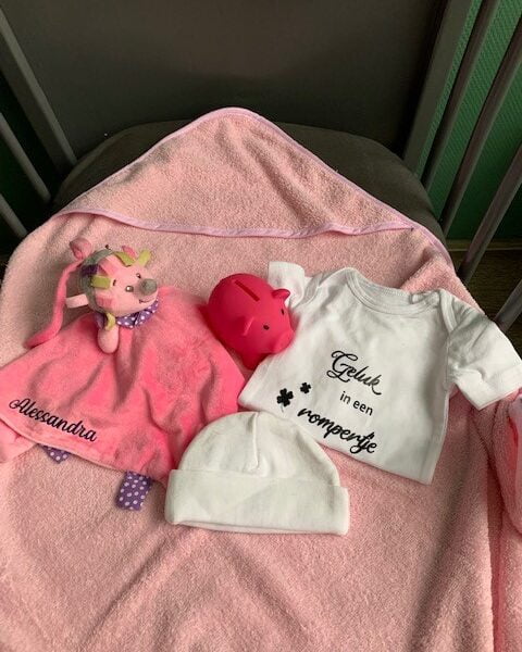 Combinatie van babyspullen