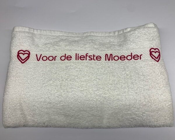 Handdoek met naam