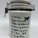 Keramiek potje met deksel