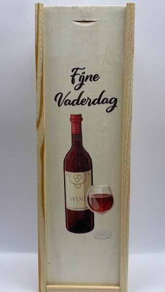 Wijnkistje voor Vaderdag