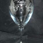 Wijnglas met naam