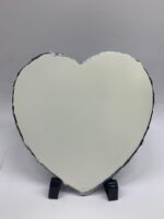 Leisteen hart 20 x 20 cm - Afbeelding 2