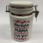 Keramiek potje met deksel.