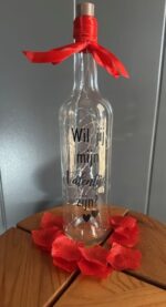 Valentijn fles - Afbeelding 2
