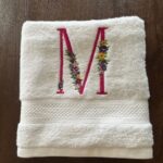 Handdoek met letter