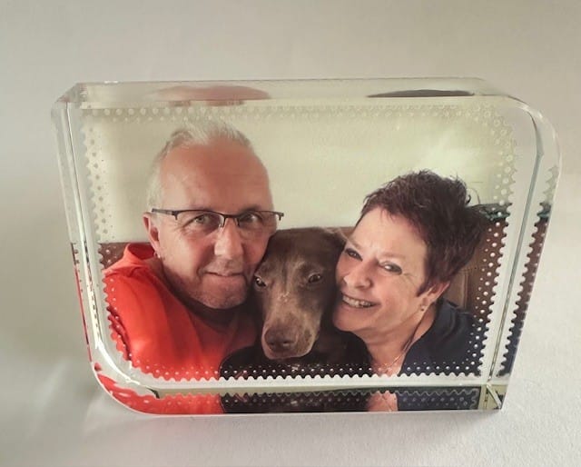 glas1 Glasblok met foto - Afbeelding 1