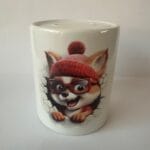 Spaarpot met naam en afbeelding